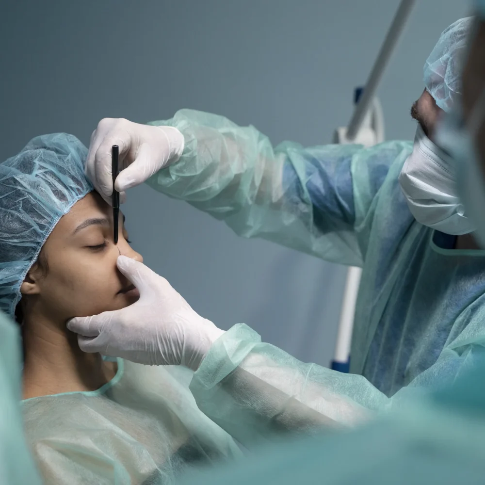 side-view-doctor-checking-patient-before-rhinoplasty